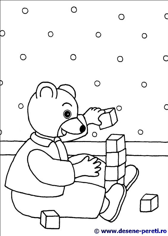 Little Brown Bear desene de colorat